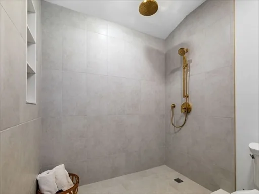 Completed bathroom renovation