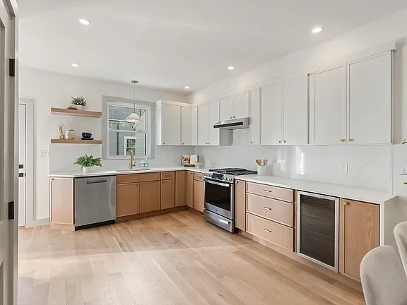 Completed open kitchen renovation