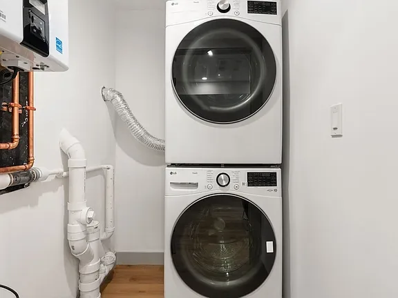 Completed laundry area renovation